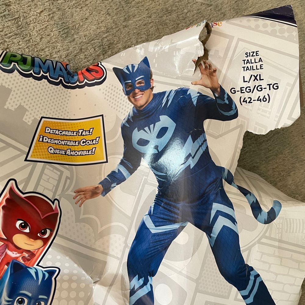 Pj mask Halloween costume adult  cat boy